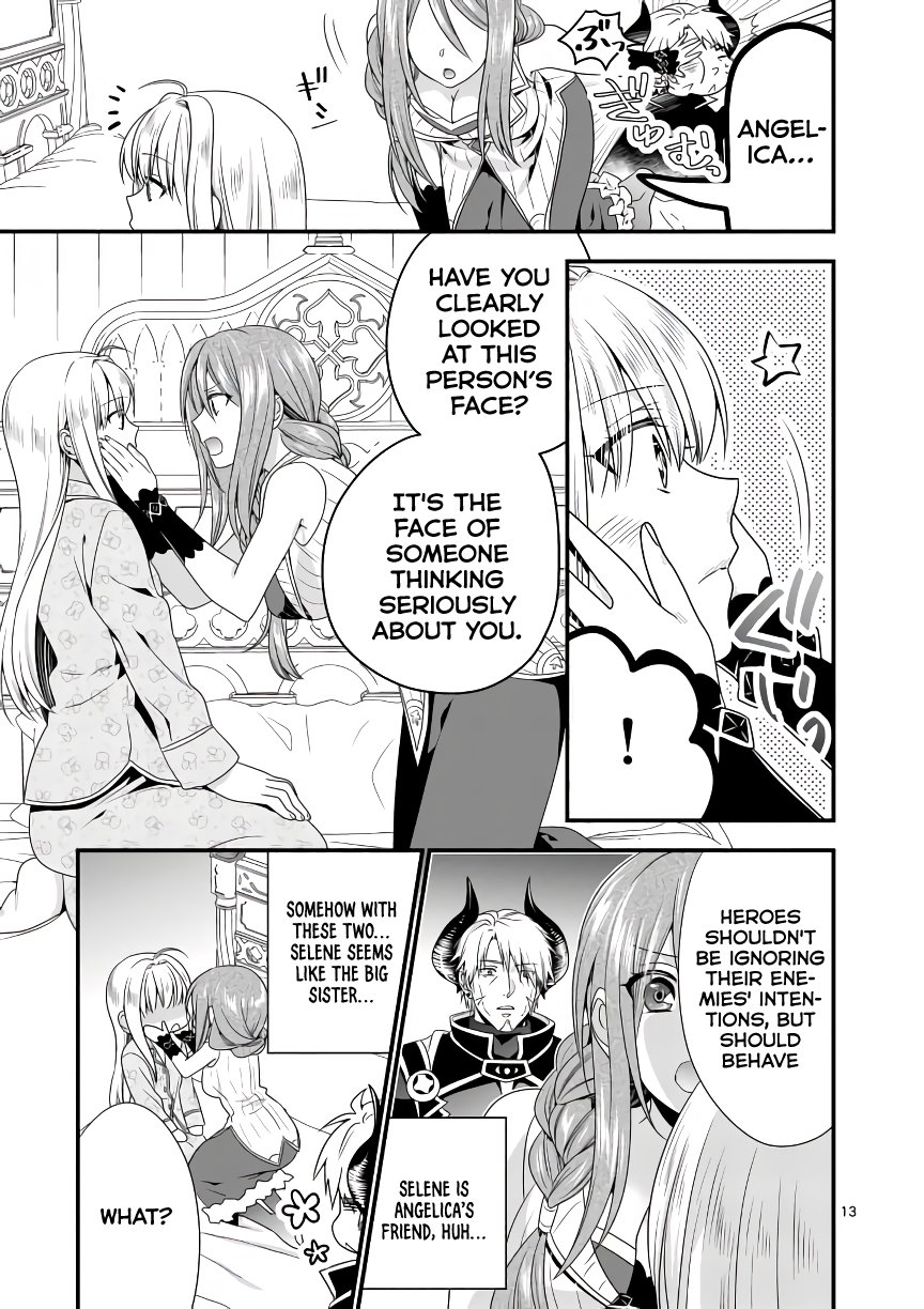 Maou Desu. Onna Yuusha no Hahaoya to Saikon Shita no de, Onna Yuusha ga Giri no Musume ni Narimashita. Chapter 5 14